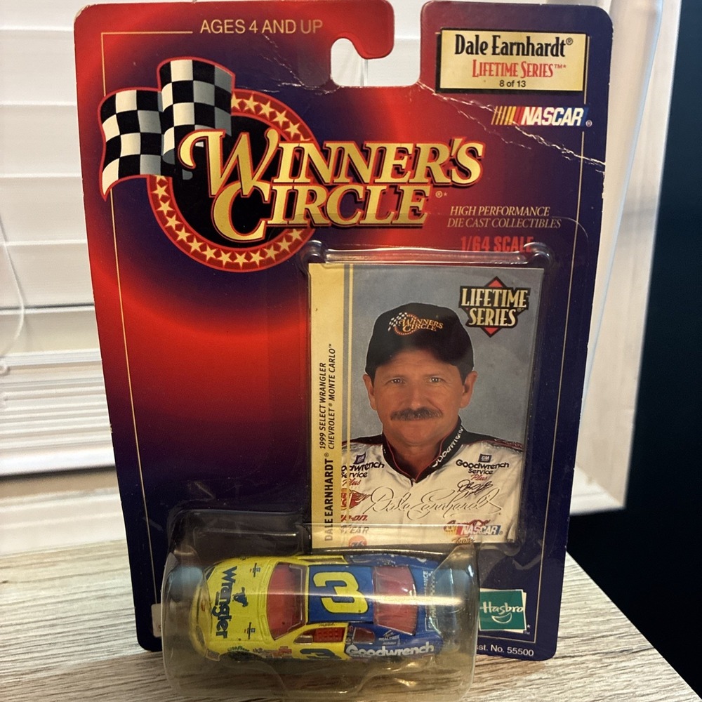 1/64 Car Dale Earnhardt Winners Circle Lifetime Series 8 Of 13, NASCAR WINNER